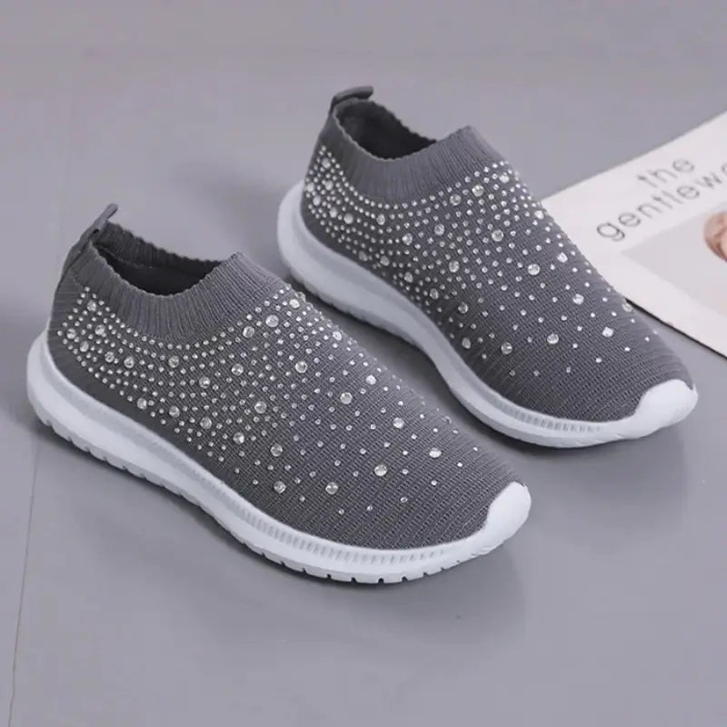 Baskets Chaussettes Femme Orthopédique Cristal