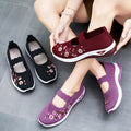 Baskets Sans Lacets Femme Orthopédique Floral