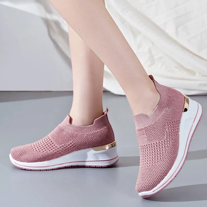 Baskets Chaussette à Talon Haut Femme Orthopédique Isabella - Belle Étoile