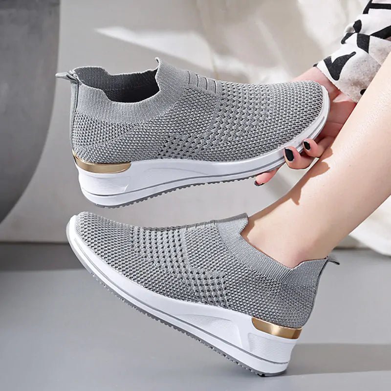 Baskets Chaussette à Talon Haut Femme Orthopédique Isabella - Belle Étoile