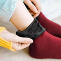 Lot de 4 paires de chaussettes féminines pelucheuses Soft - Belle Étoile