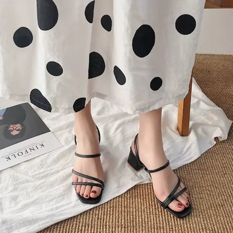 Sandales Femme à Talon Haut Kitty - Belle Étoile