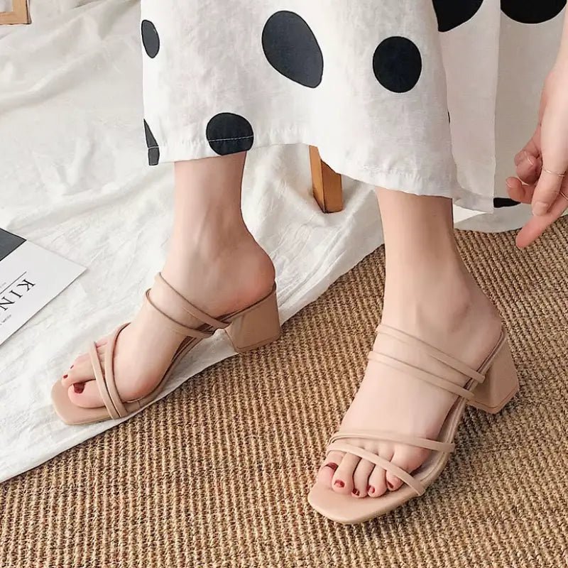 Sandales Femme à Talon Haut Kitty - Belle Étoile